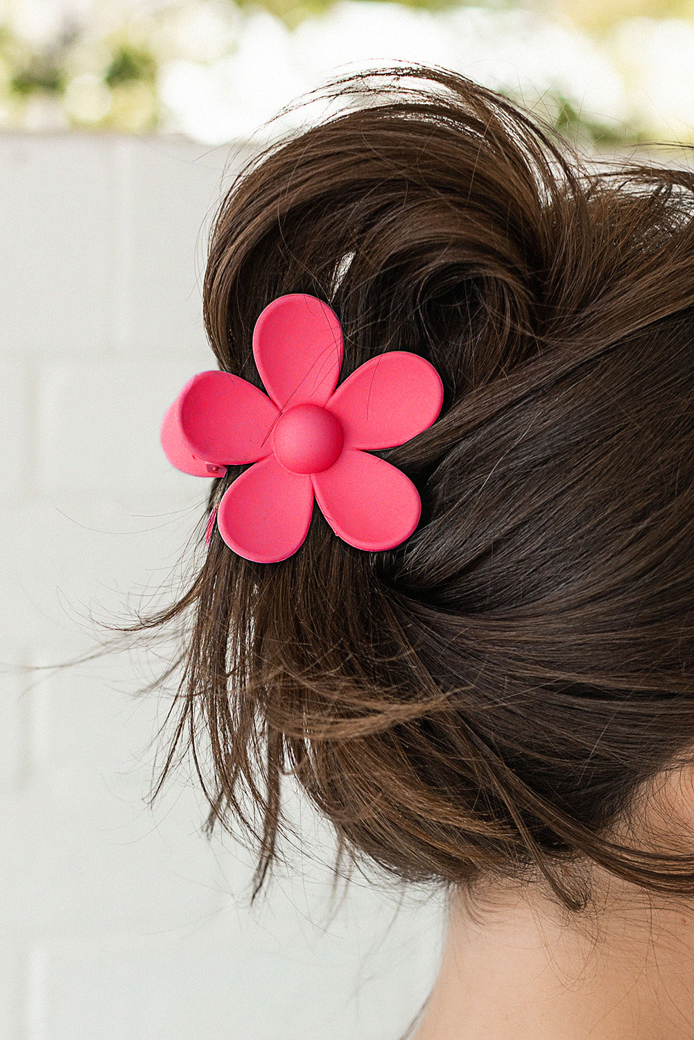 Flower Hair Claw Clip