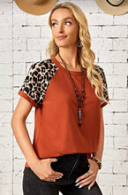 Load image into Gallery viewer, Reba Rusty Leopard Tee
