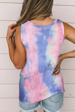 Load image into Gallery viewer, Tanya Tie Dye Twist Tank
