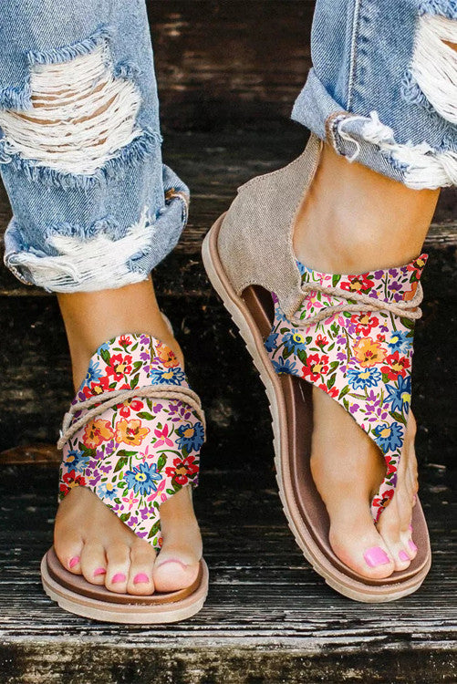 Floral Sandals