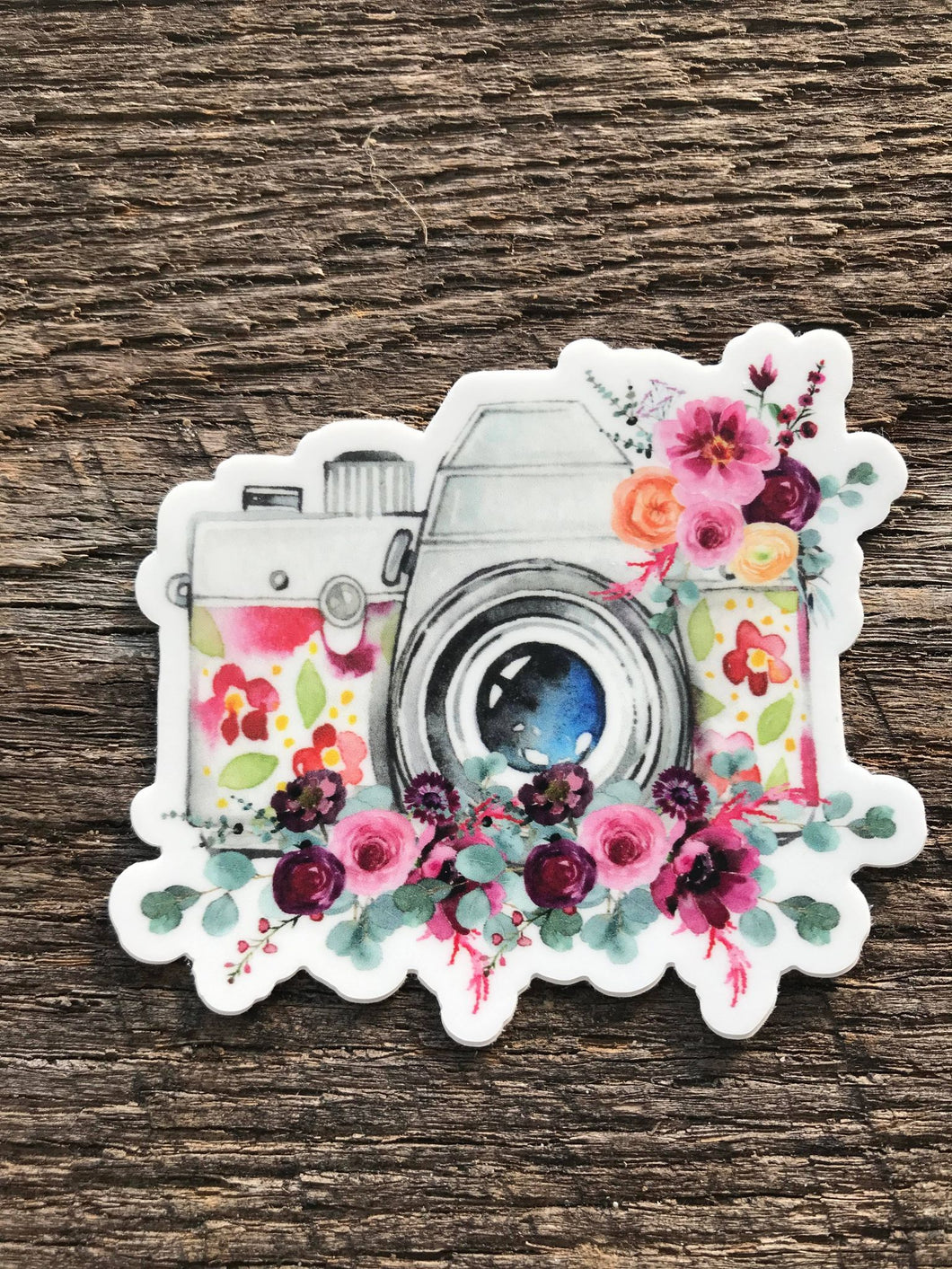 Floral Camera Sticker