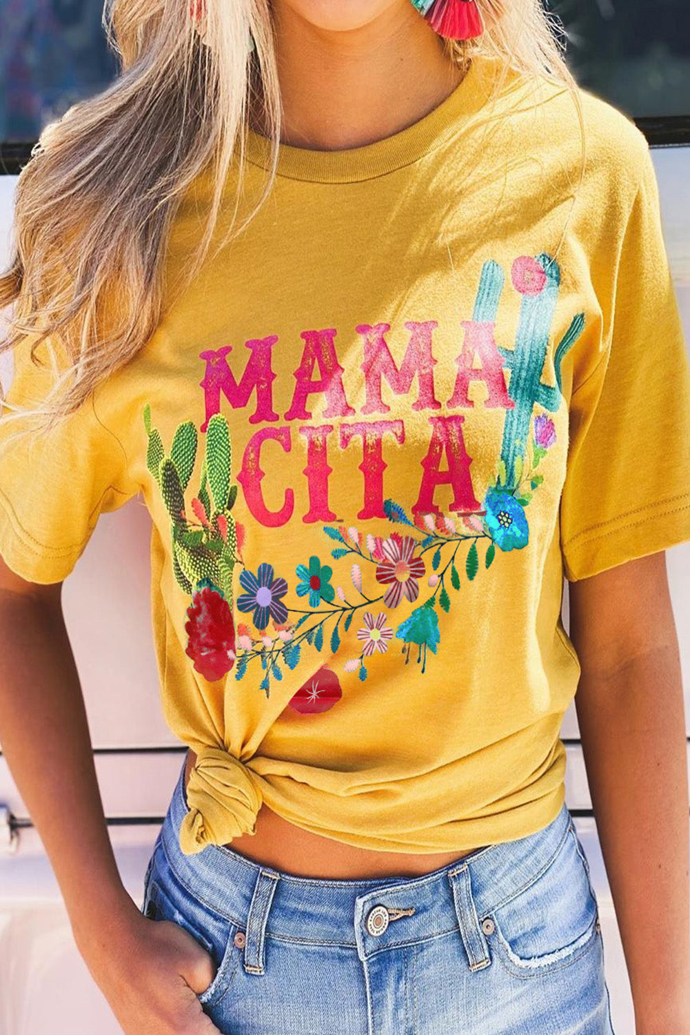 Mila Mamacita Cactus Tee