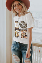 Load image into Gallery viewer, Lylah Love Letter Print Tee
