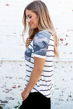 Load image into Gallery viewer, Saylor Striped Pocket Tee
