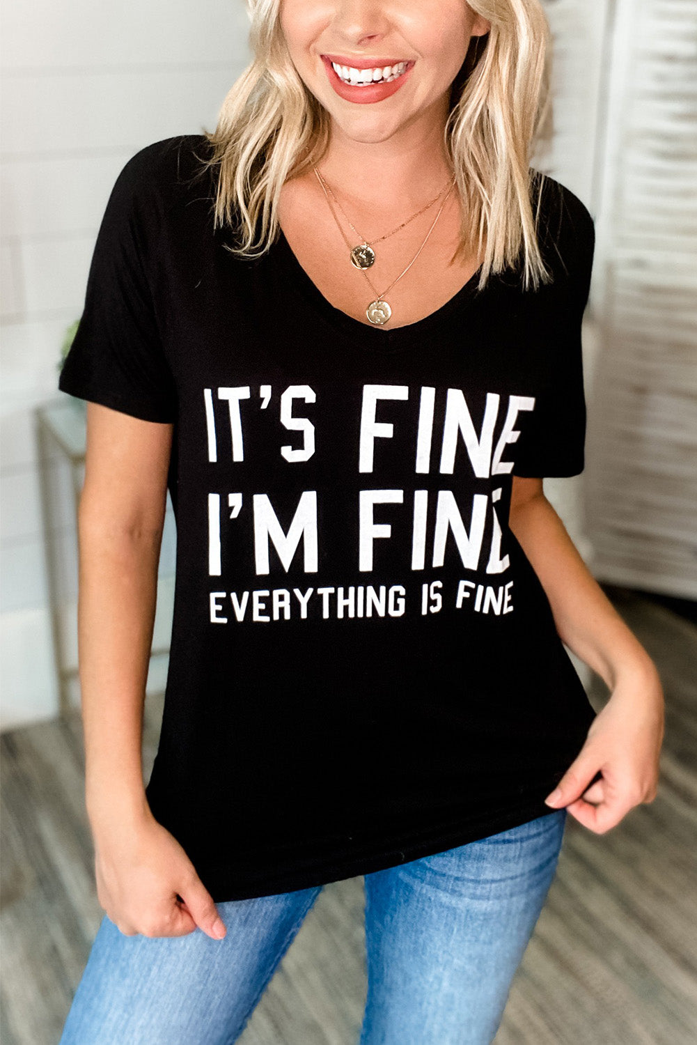 Finley Fine Print Tee