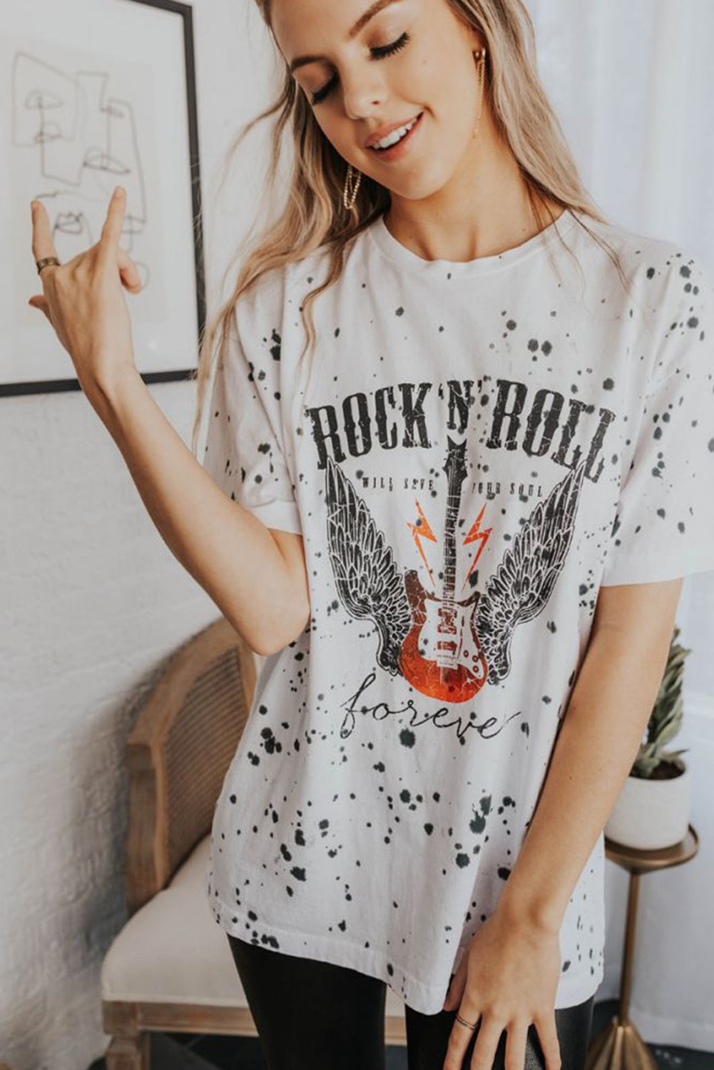 Rhianna Rock and Roll Forever Tee