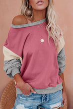 Load image into Gallery viewer, Rachel Rose Colorblock Sweatshirt
