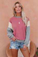 Load image into Gallery viewer, Rachel Rose Colorblock Sweatshirt
