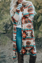 Load image into Gallery viewer, Marie Multicolor Open Long Cardigan
