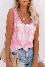 Load image into Gallery viewer, Priscilla Pink Tie-dye Tank
