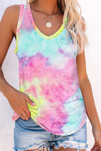 Load image into Gallery viewer, Truly Tie-Dye Knit Tank
