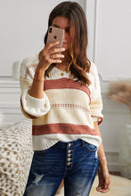 Load image into Gallery viewer, Kyrie Knitted Lantern Sleeve Sweater
