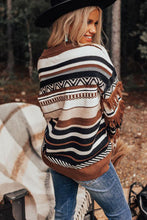 Load image into Gallery viewer, Sammy Striped Sweater with Fringe
