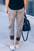 Load image into Gallery viewer, Leah Leopard Print Joggers
