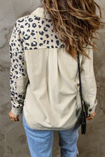 Load image into Gallery viewer, Lauren Leopard Print Corduroy Shacket
