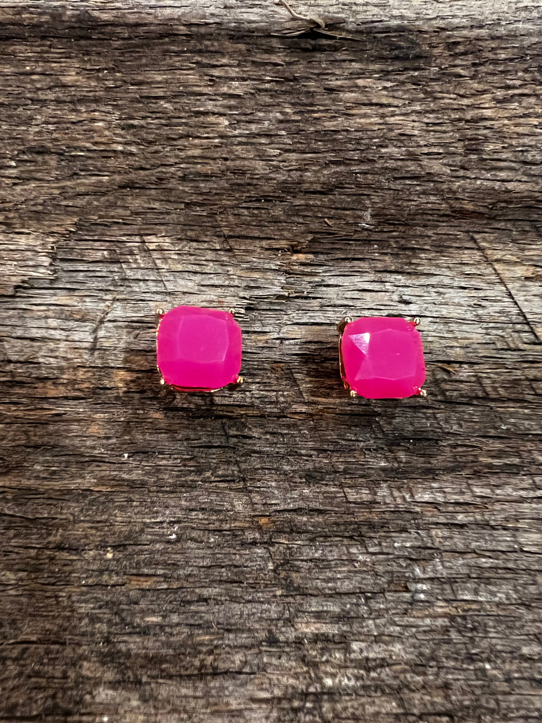 Barbie Pink Stud Earrings