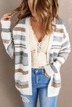 Load image into Gallery viewer, Sandy Striped Open Cardigan
