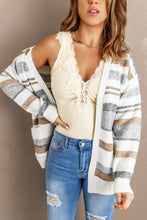 Load image into Gallery viewer, Sandy Striped Open Cardigan
