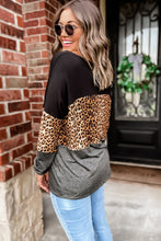 Load image into Gallery viewer, Luna Leopard Colorblock Long Sleeve
