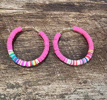 Load image into Gallery viewer, Brandy Beach Hoop Earrings
