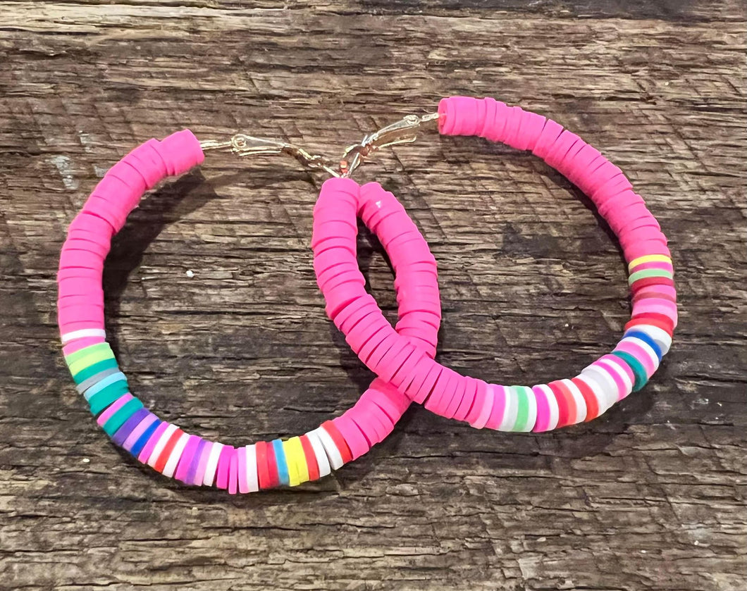 Brandy Beach Hoop Earrings